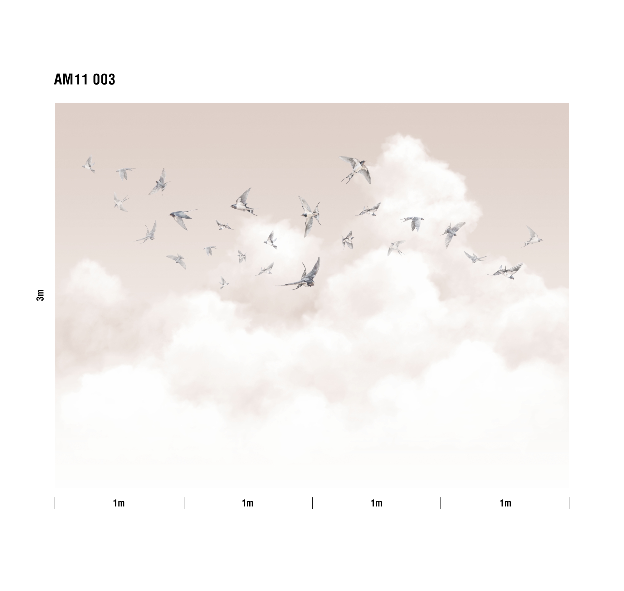 Панно Milassa Ambient vol.3 Spring Swallows Am11 003 Панно Milassa Ambient vol.3 Spring Swallows Am11 003