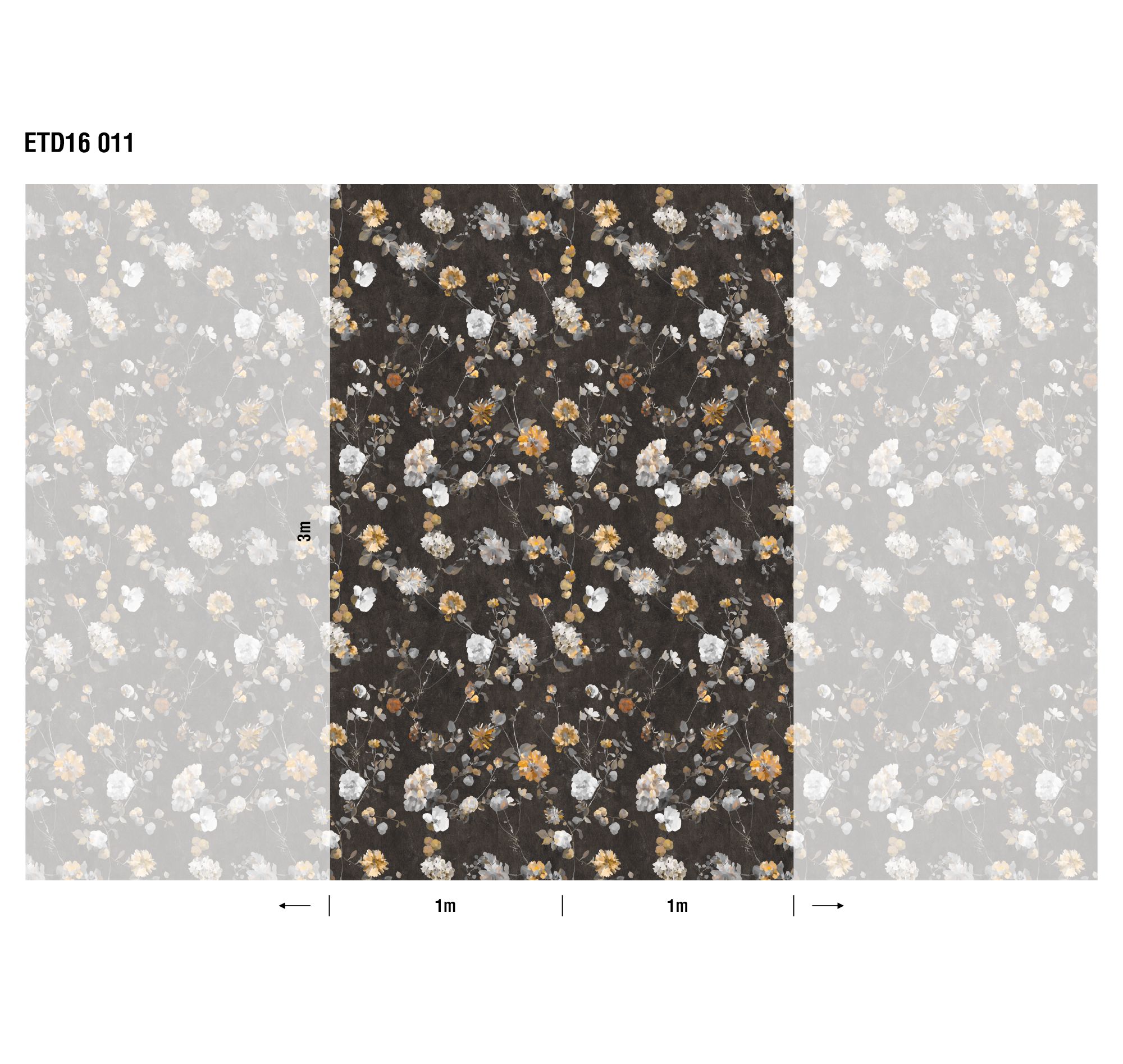 Панно Loymina Etude vol. II Flower Rain ETD16 011 3×2