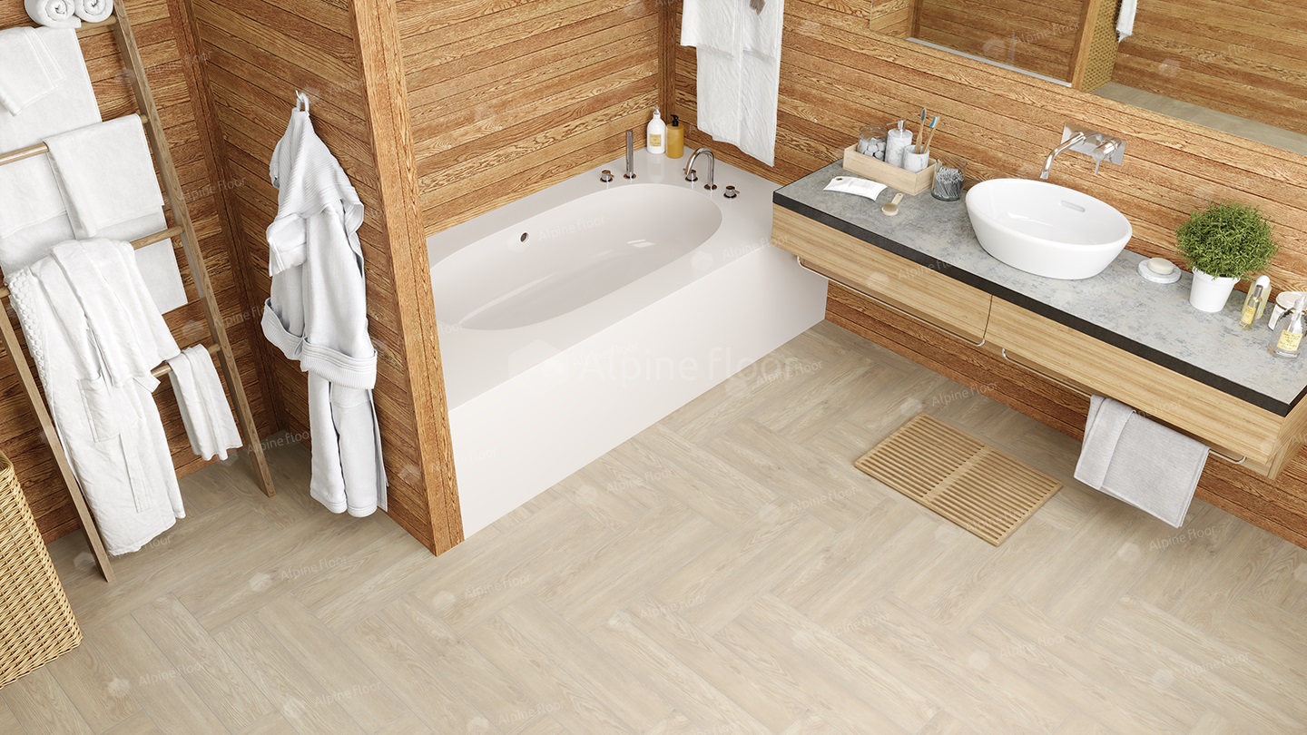 Кварцвиниловый SPC ламинат Alpine Floor Parquet Light Дуб Адара ECO 13-14 венгерская елка 600×125×4 фото в интерьере Кварцвиниловый SPC ламинат Alpine Floor Parquet Light Дуб Адара ECO 13-14 венгерская елка 600×125×4 фото в интерьере