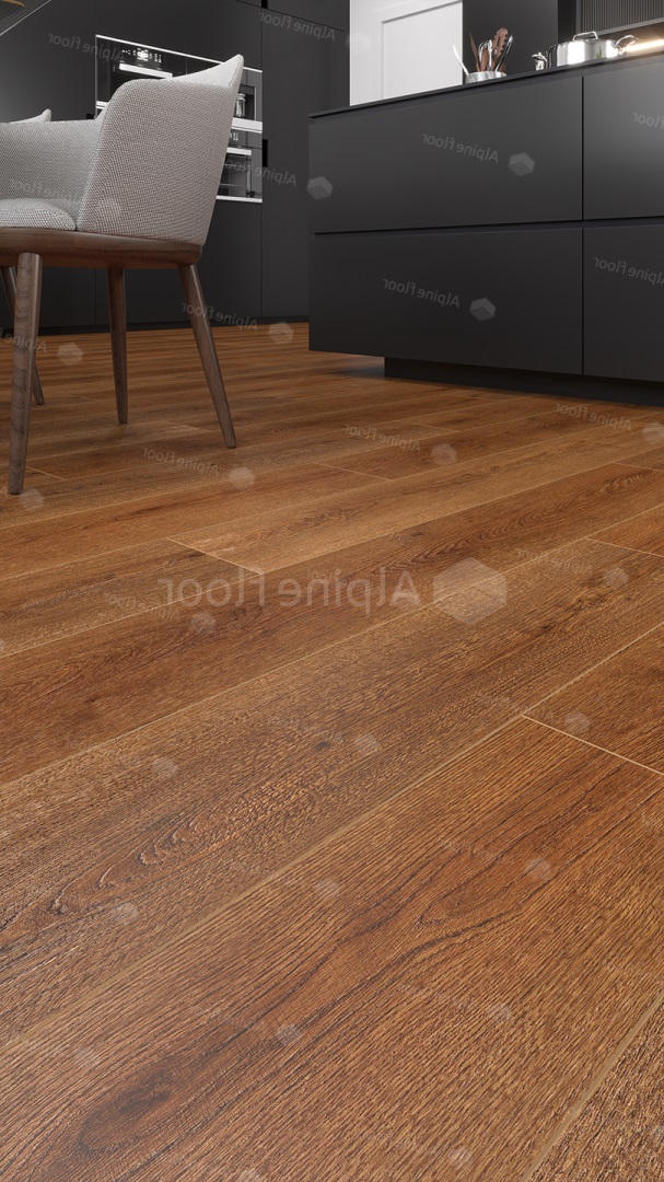 Кварцвиниловый SPC ламинат Alpine Floor Grand Sequoia Гранд ECO 11-32 1220×183×4 фото в интерьере