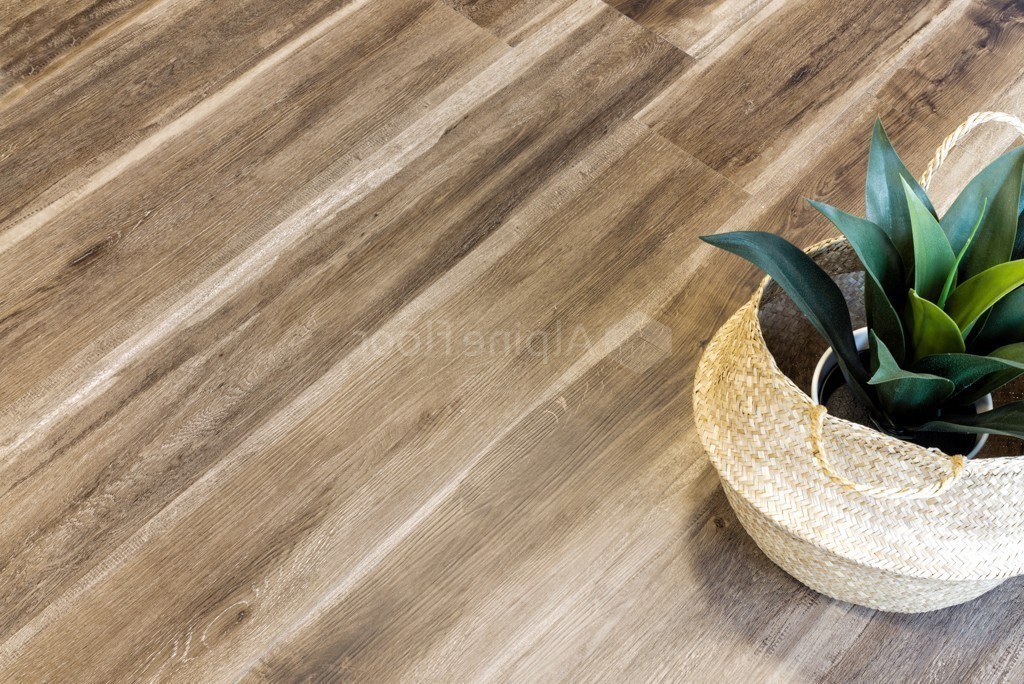 Кварцвиниловая плитка Alpine Floor клеевая Ultra Орех Светлый ECO 5-12 1219,2×184,15×2