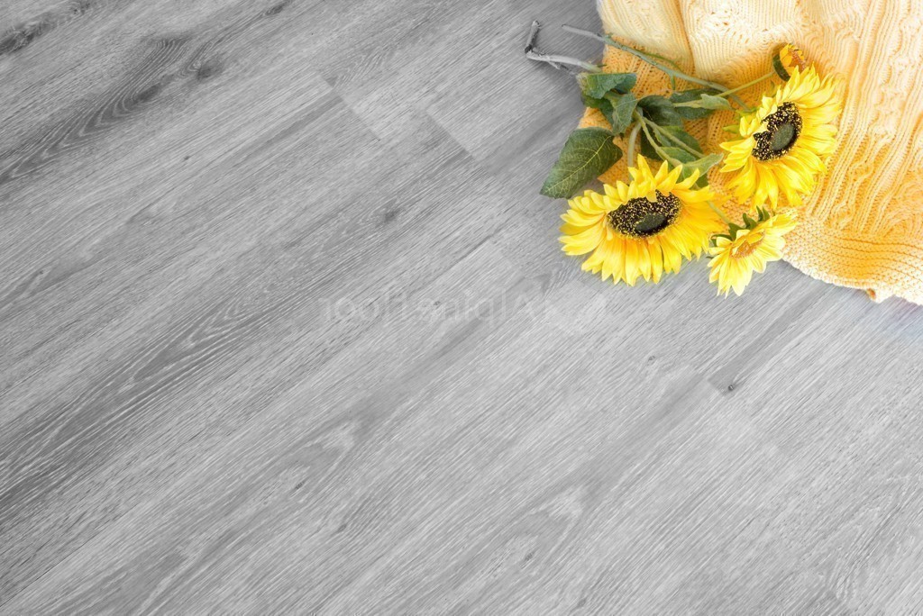 Кварцвиниловая плитка Alpine Floor клеевая Ultra Дуб Пепельный ECO 5-16 1219,2×184,15×2
