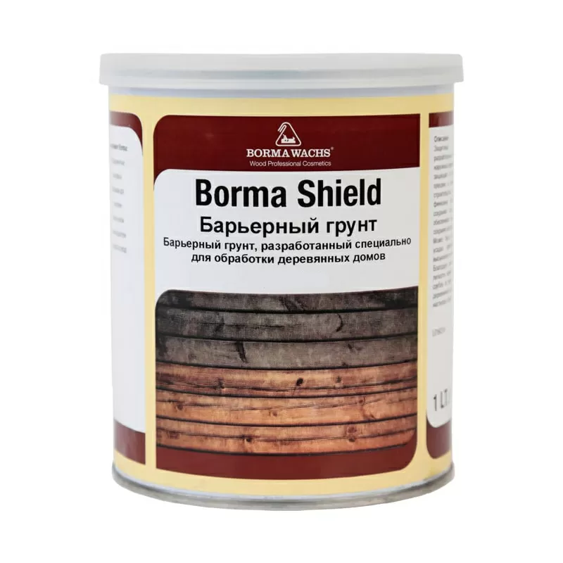 Грунт-антисептик для древесины Borma Shield 3631 5 л