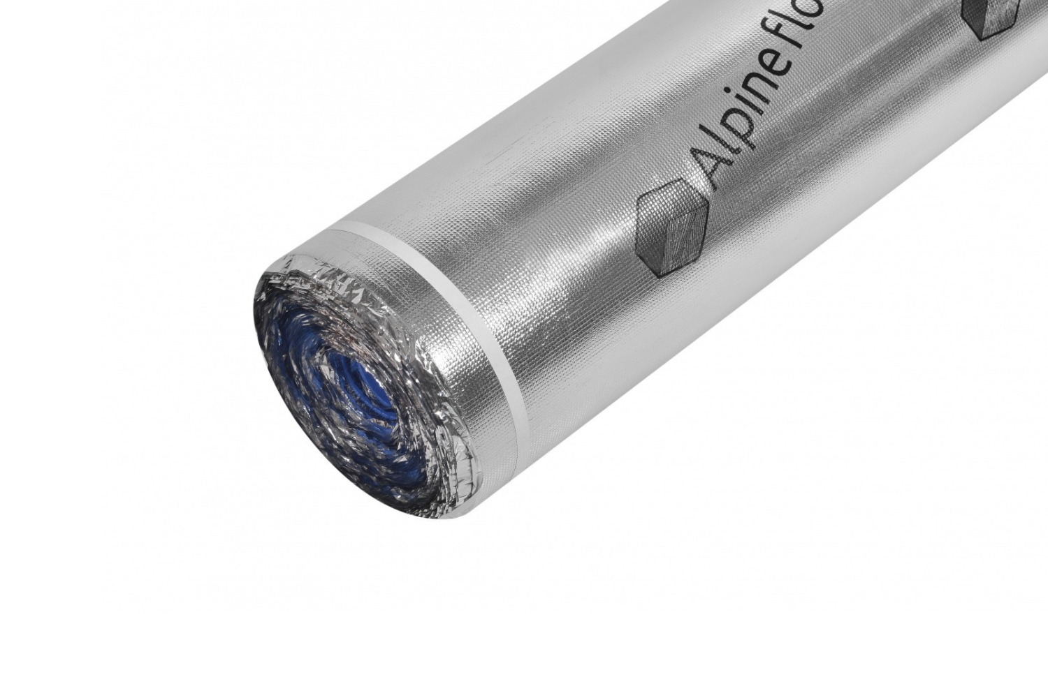 Подложка Alpine Floor Silver Foil Blue Eva для виниловых полов 1,5 мм