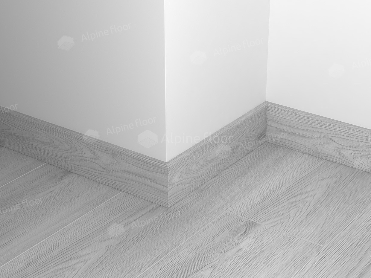Плинтус Alpine Floor Grand Sequoia Атланта ECO 11-2  2200×80×11 фото в интерьере
