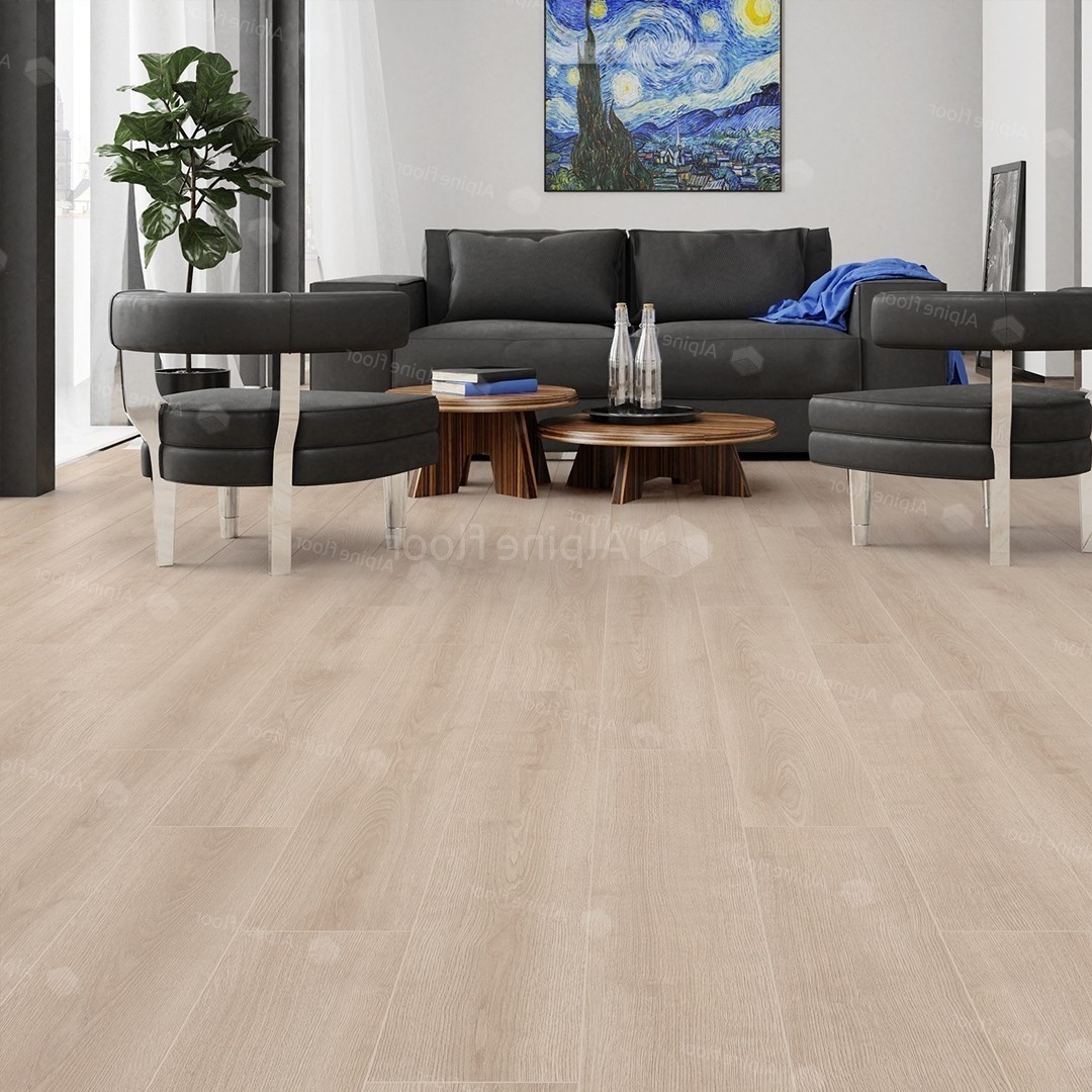 Ламинат Alpine Floor Premium Дуб Ваниль P 1000 1380×190×10 фото в интерьере
