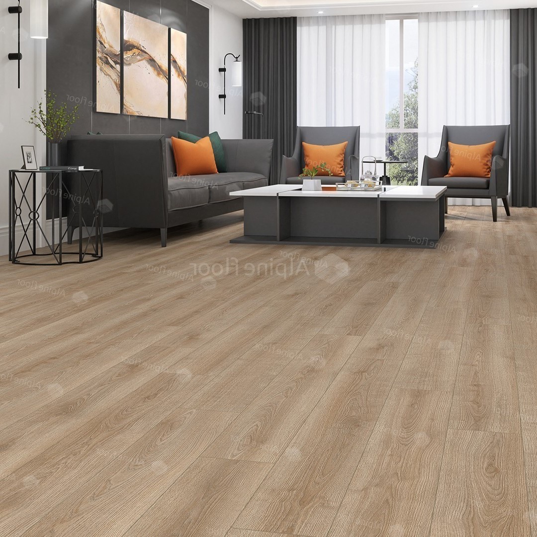 Ламинат Alpine Floor Premium Дуб Кашемир P 1001 1380×190×10 фото в интерьере