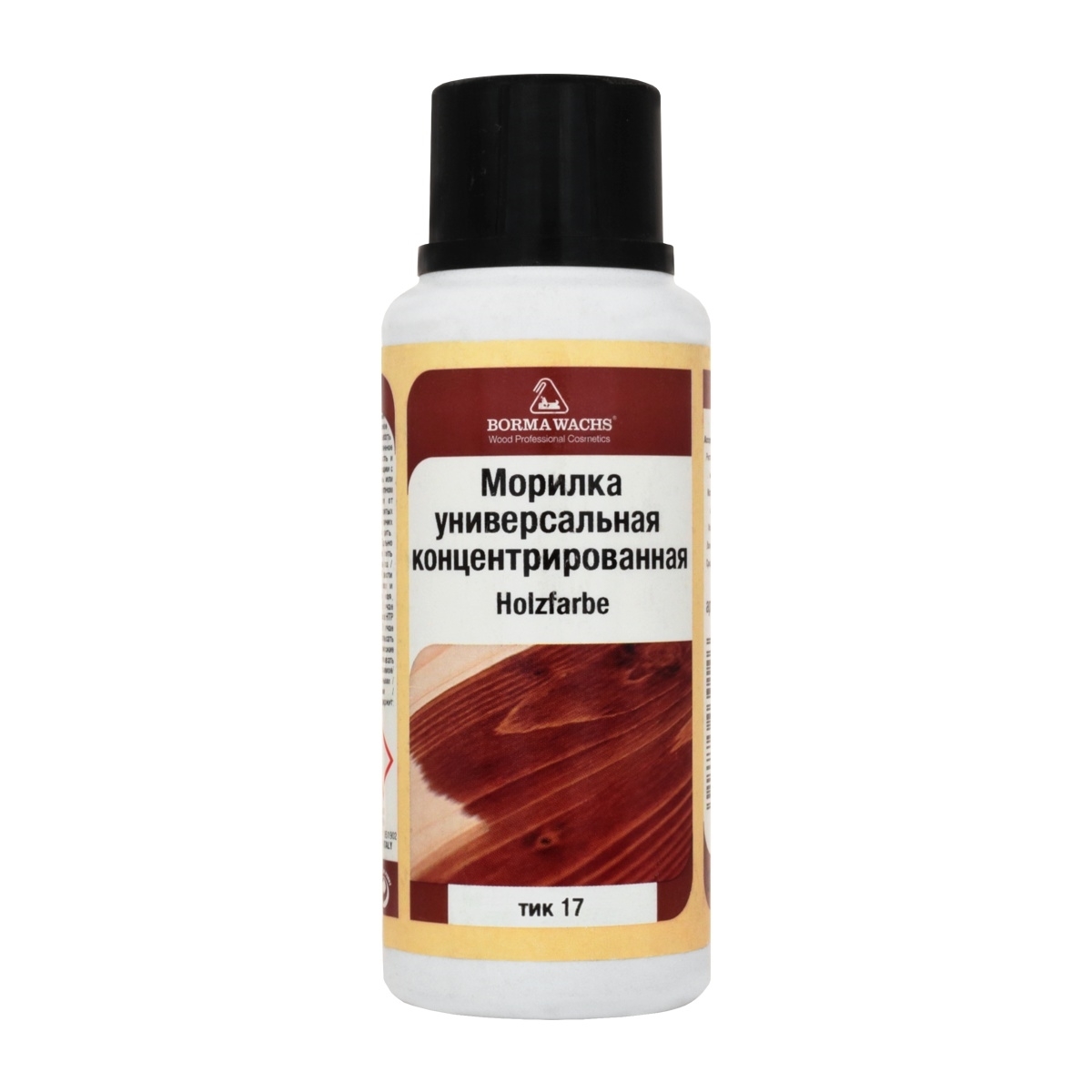Морилка Borma Holzfarbe 17 Тик 3000TE 0,25 л