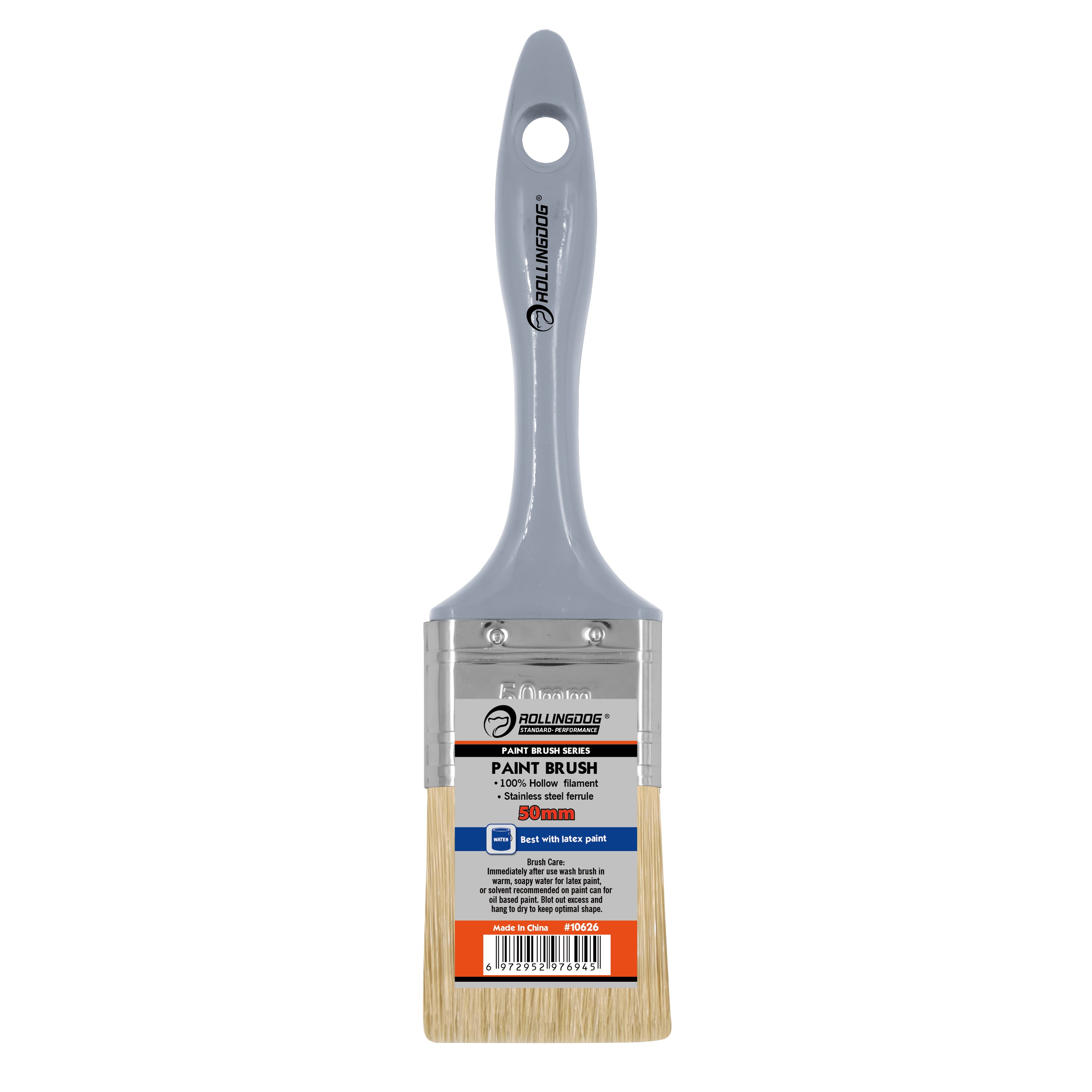 Кисть плоская Rollingdog Standart прямая 10626 50 мм