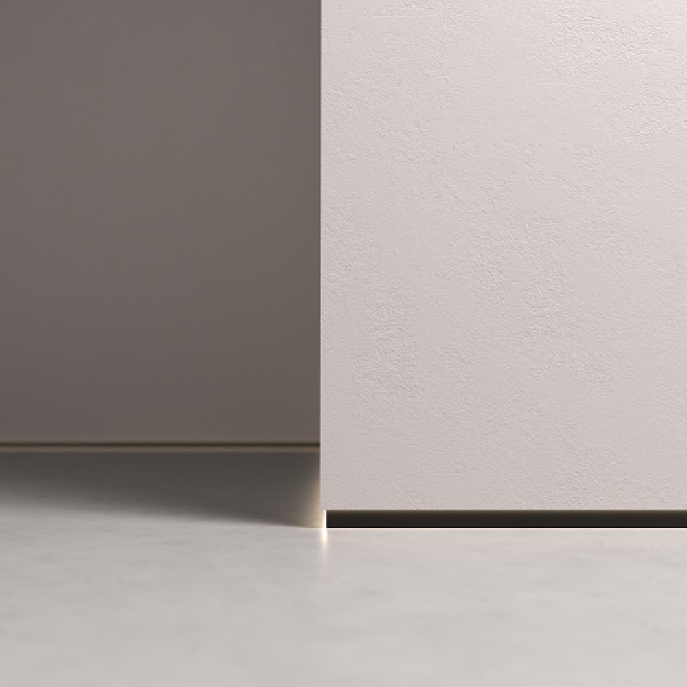 Плинтус алюминиевый теневой Ликорн C-08.2.3 черный с подсветкой 2050×60×13,3 Плинтус алюминиевый теневой Ликорн C-08.2.3 черный с подсветкой 2050×60×13,3