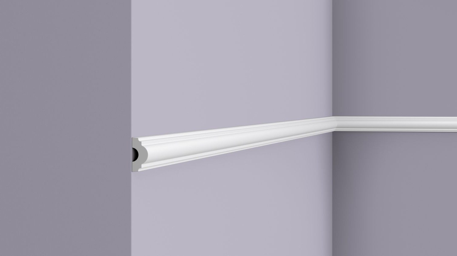Молдинг из полистирола под покраску NMC Wallstyl WL7 2000×25×12,5