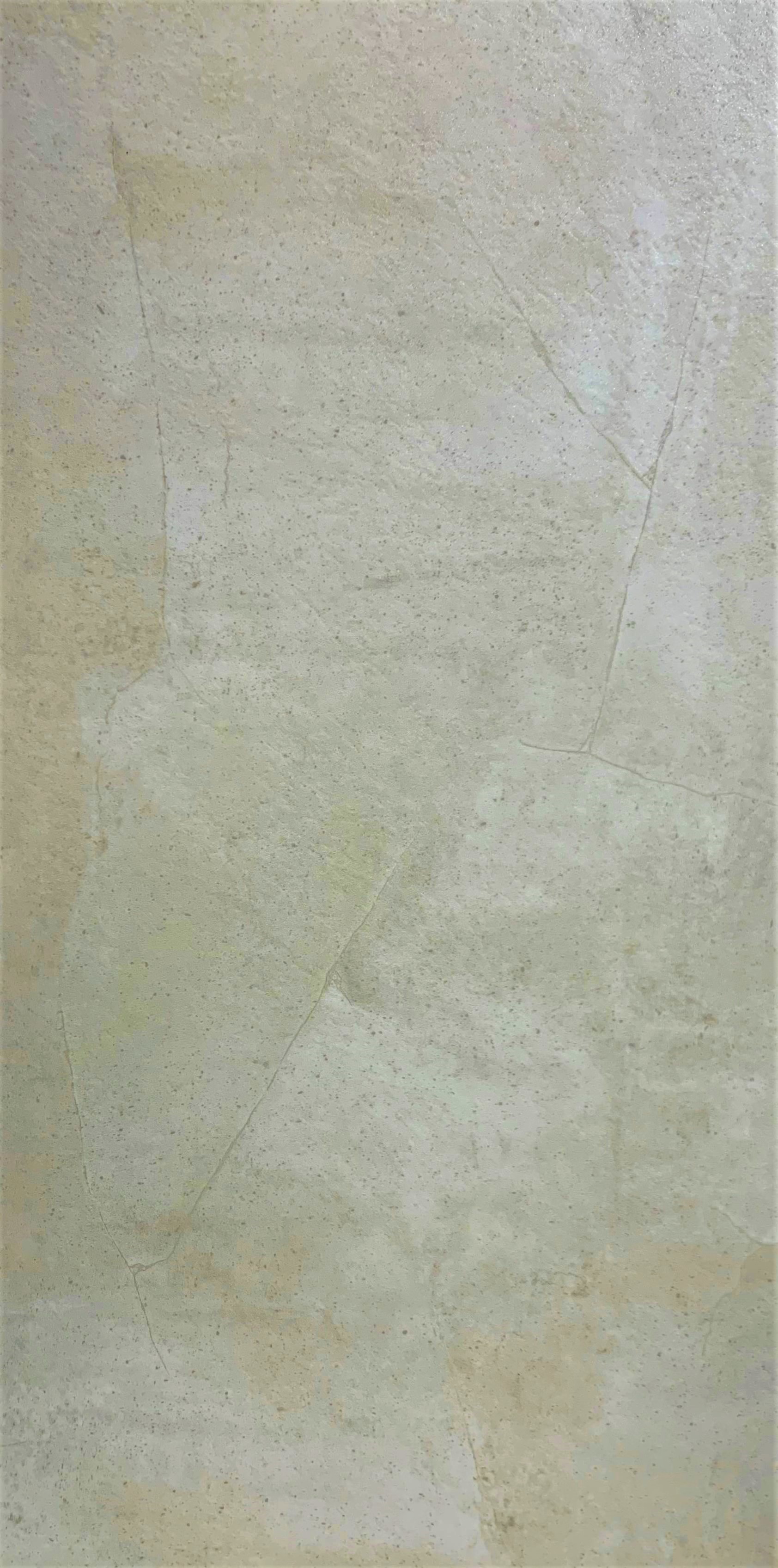 Кварцвиниловая плитка Vinilam клеевая Ceramo Stone Glue Бетон Белый 71615 950×475×2,5