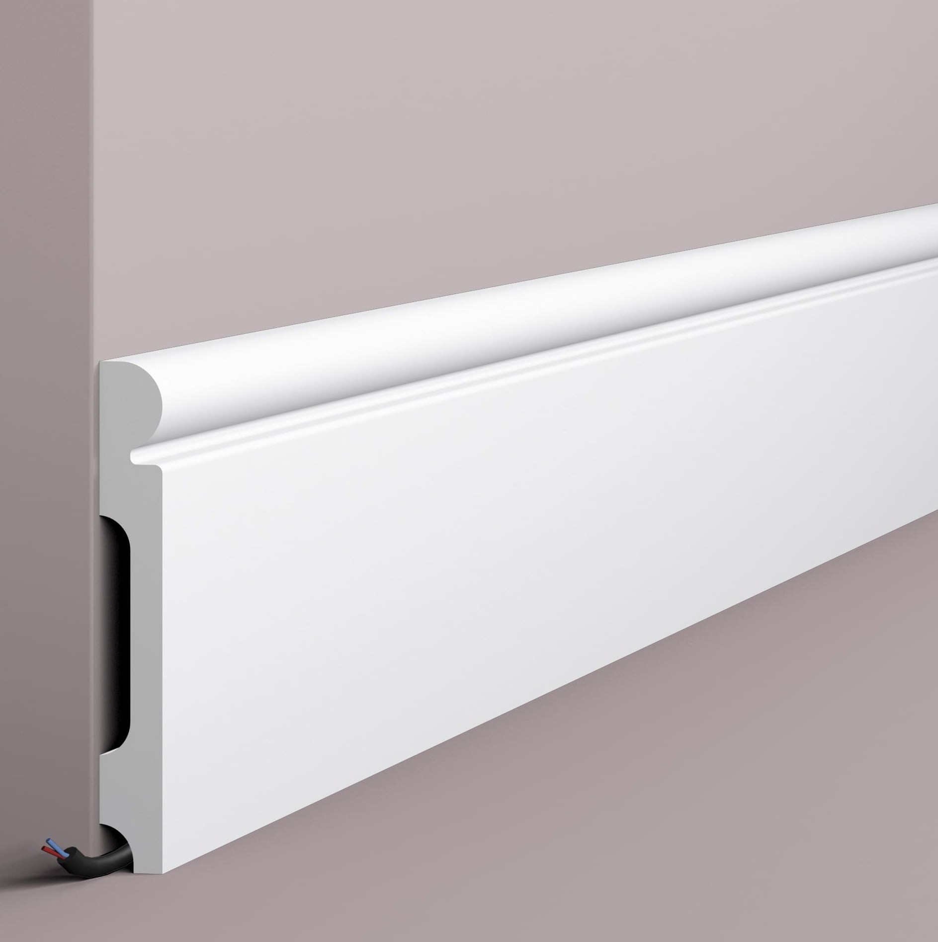 Плинтус под покраску NMC Wallstyl FL4 2000×150×20 Плинтус под покраску NMC Wallstyl FL4 2000×150×20