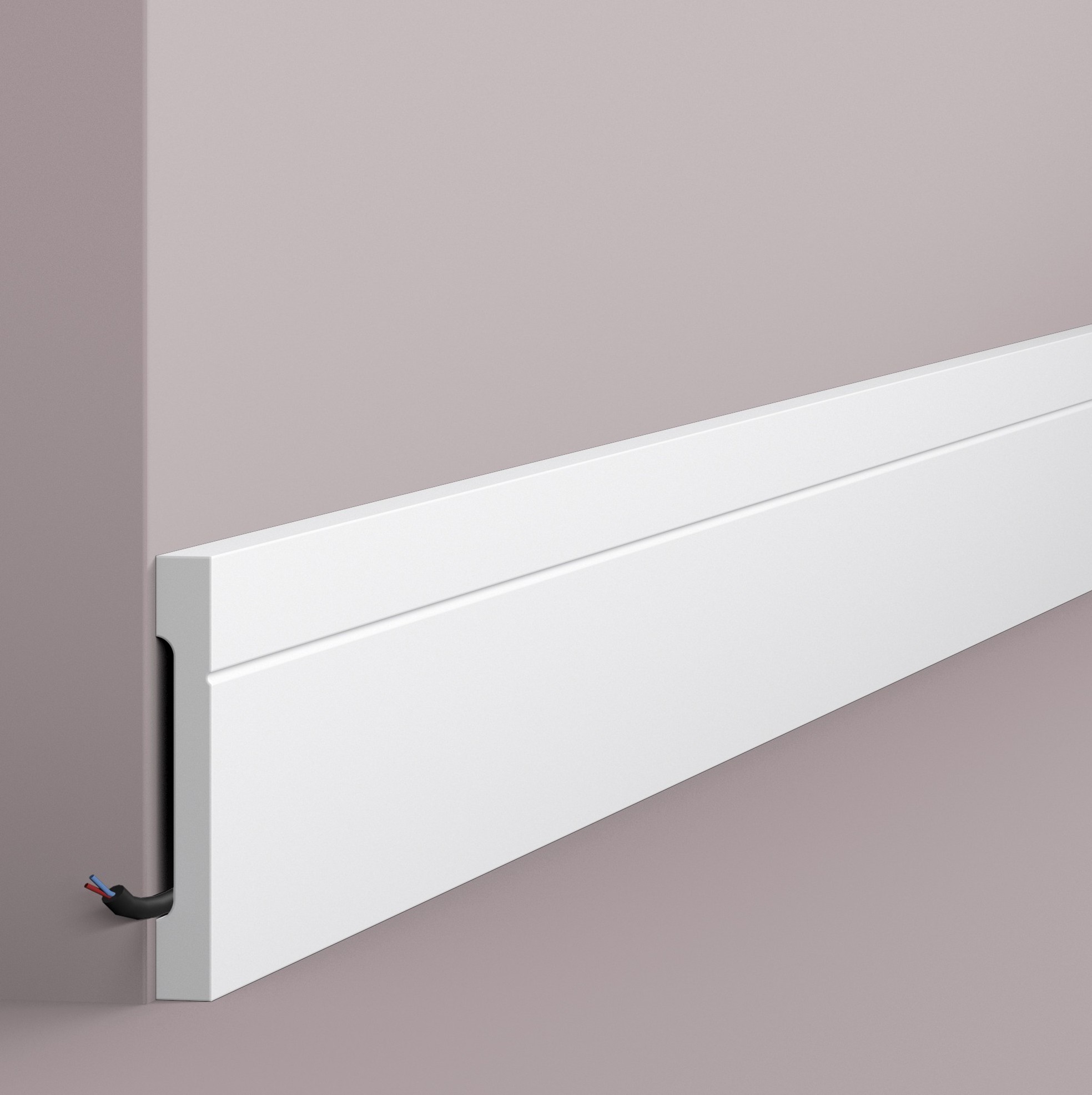 Плинтус под покраску NMC Wallstyl FD2 2000×110×15 Плинтус под покраску NMC Wallstyl FD2 2000×110×15