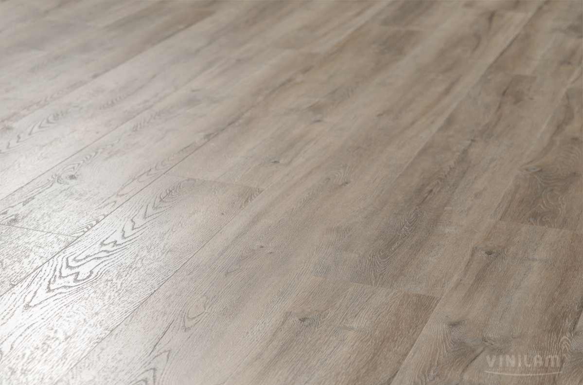 Кварцвиниловая плитка Vinilam клеевая Ceramo XXL Glue Дуб Женева 8870-EIR 1528×233×2,5 фото в интерьере