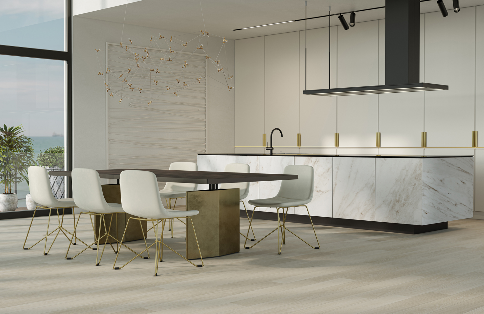 Композитная паркетная доска Quartz Parquet Классик Дуб лимба 405 400-1220×152×5 фото в интерьере Композитная паркетная доска Quartz Parquet Классик Дуб лимба 405 400-1220×152×5 фото в интерьере