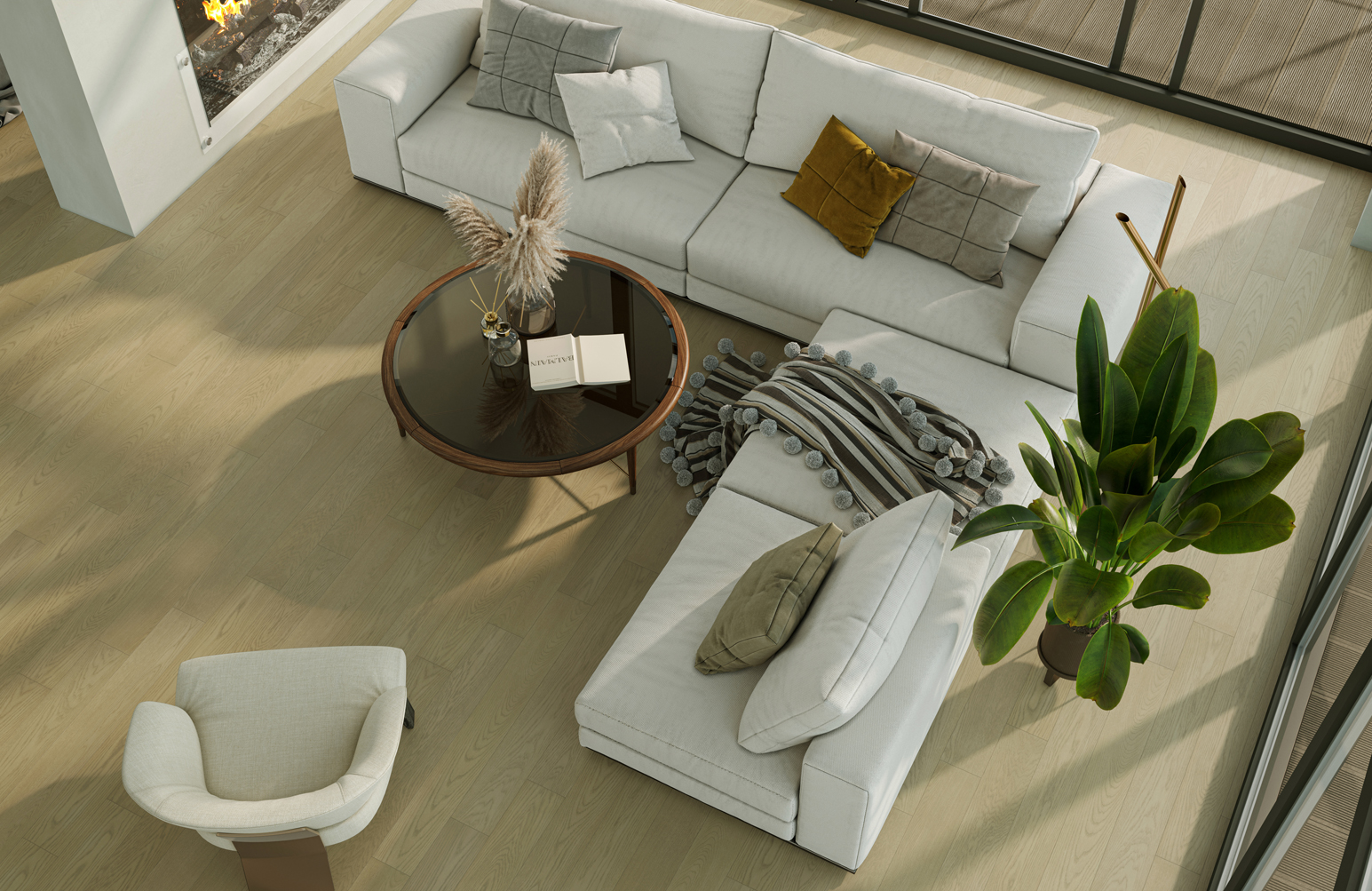 Композитная паркетная доска Quartz Parquet Классик Дуб карельский 419 400-1220×152×5 фото в интерьере Композитная паркетная доска Quartz Parquet Классик Дуб карельский 419 400-1220×152×5 фото в интерьере