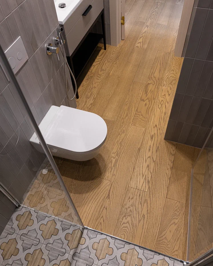 Композитная паркетная доска Quartz Parquet Классик Дуб карельский 419 400-1220×152×7 фото в интерьере Композитная паркетная доска Quartz Parquet Классик Дуб карельский 419 400-1220×152×7 фото в интерьере