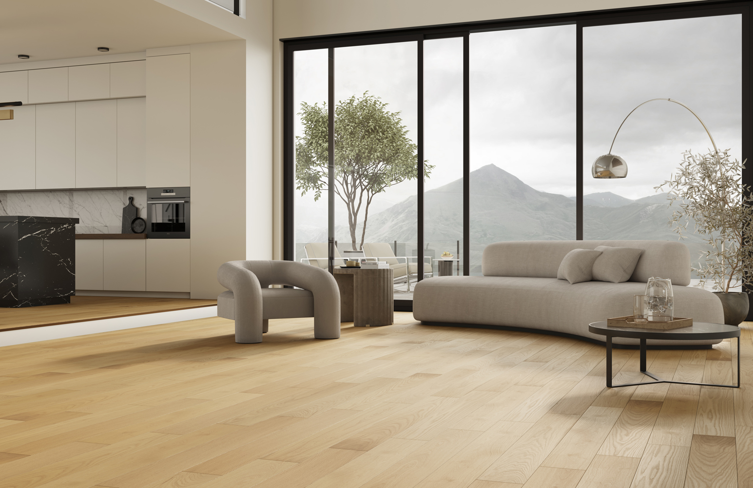 Композитная паркетная доска Quartz Parquet Классик Дуб медовый раф 463 400-1220×152×5 фото в интерьере Композитная паркетная доска Quartz Parquet Классик Дуб медовый раф 463 400-1220×152×5 фото в интерьере