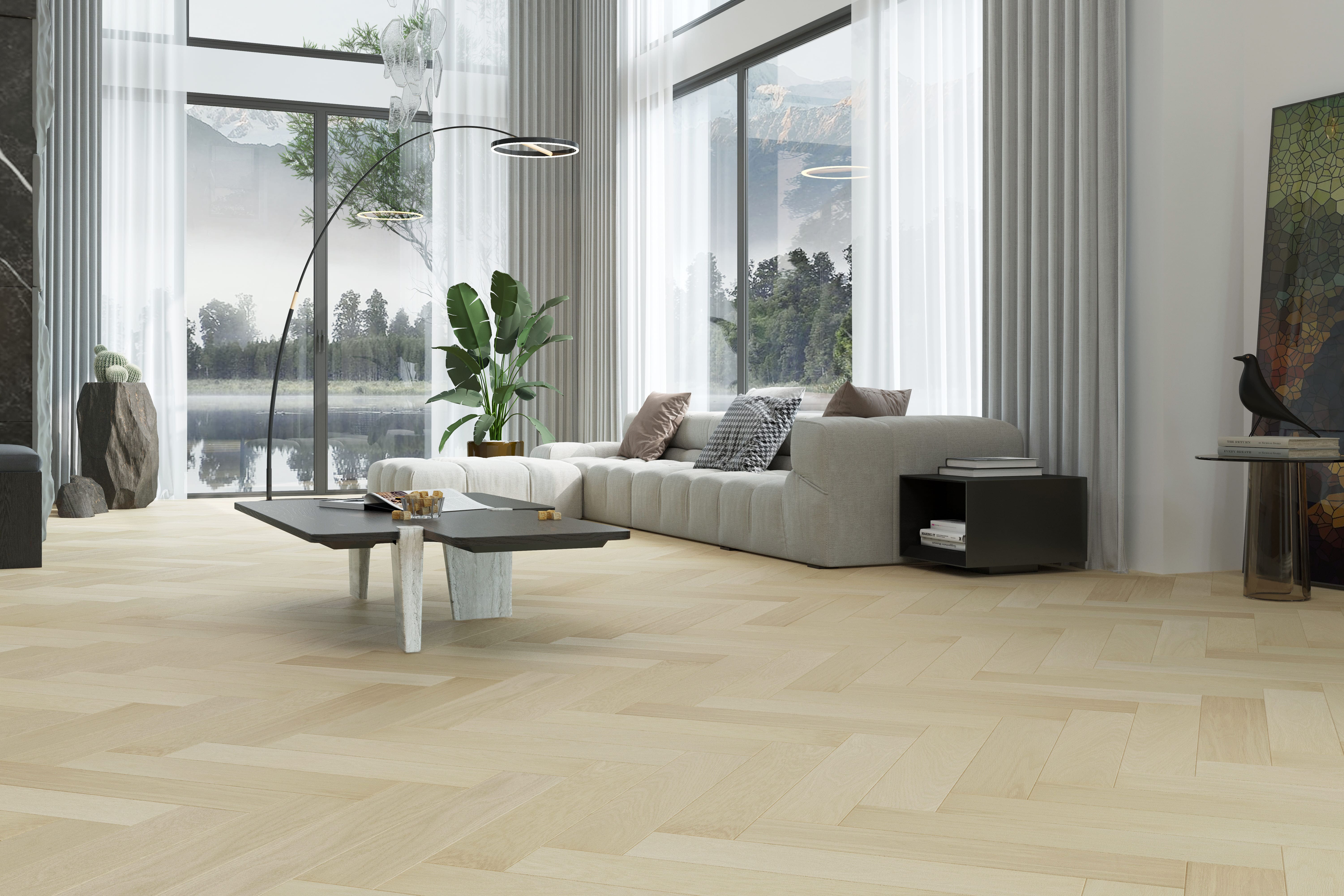 Композитная паркетная доска Quartz Parquet Елка Дуб испанский 33-404 венгерская елка 635×127×5 фото в интерьере Композитная паркетная доска Quartz Parquet Елка Дуб испанский 33-404 венгерская елка 635×127×5 фото в интерьере