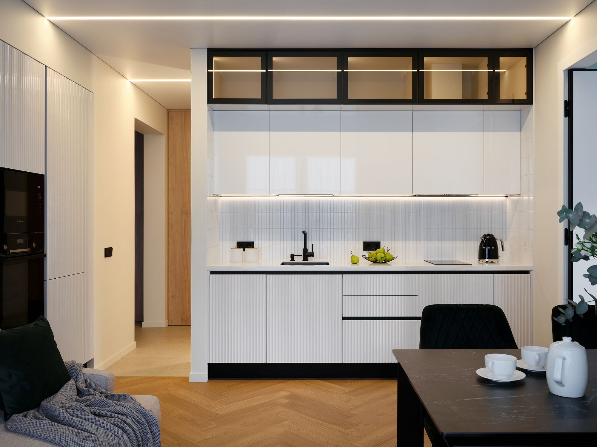 Композитная паркетная доска Quartz Parquet Елка Дуб карельский 33-419 венгерская елка 635×127×5 фото в интерьере Композитная паркетная доска Quartz Parquet Елка Дуб карельский 33-419 венгерская елка 635×127×5 фото в интерьере