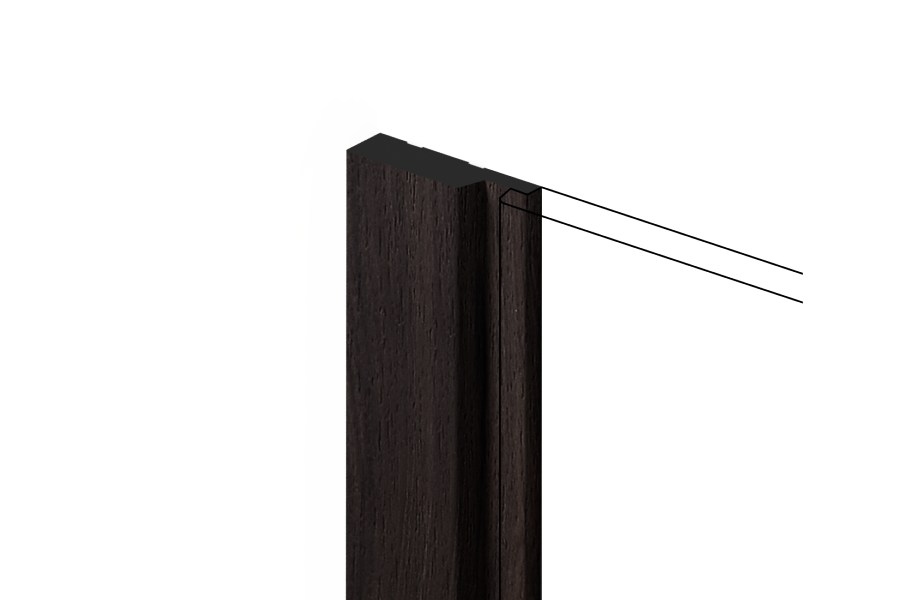 Финишный молдинг Hiwood LF124A BR395 2700×42×12