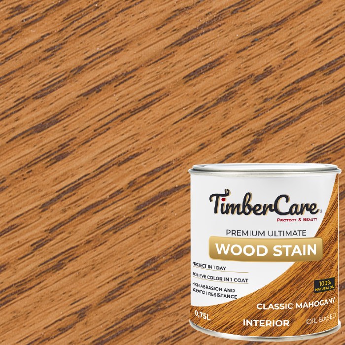 Масло для дерева TimberCare Wood Stain цвет Классический махагон 350014 шелковисто-матовое 0,75 л