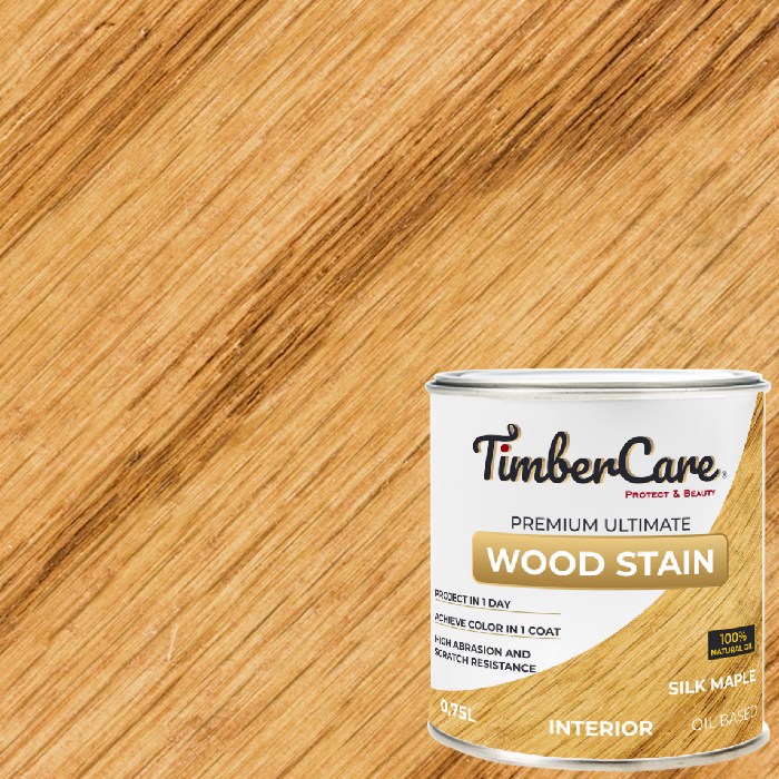 Масло для дерева TimberCare Wood Stain цвет Шелковистый клен 350022 шелковисто-матовое 0,75 л