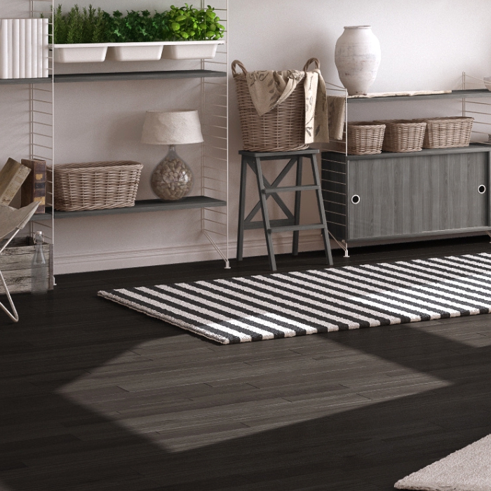 Масло для дерева TimberCare Wood Stain цвет Эбеновое дерево 350036 шелковисто-матовое 0,75 л фото в интерьере