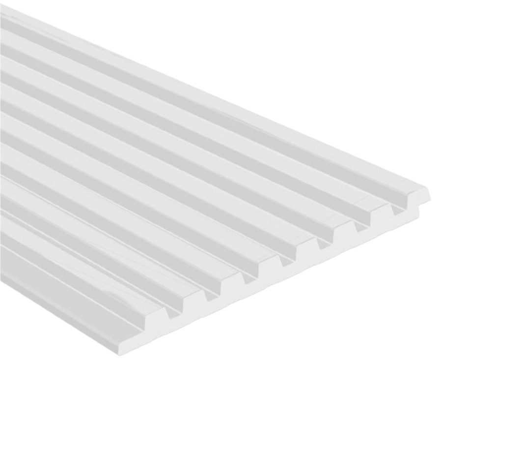 Стеновая панель из полистирола под покраску Hiwood LV129 NP 2700×120×12 Стеновая панель из полистирола под покраску Hiwood LV129 NP 2700×120×12