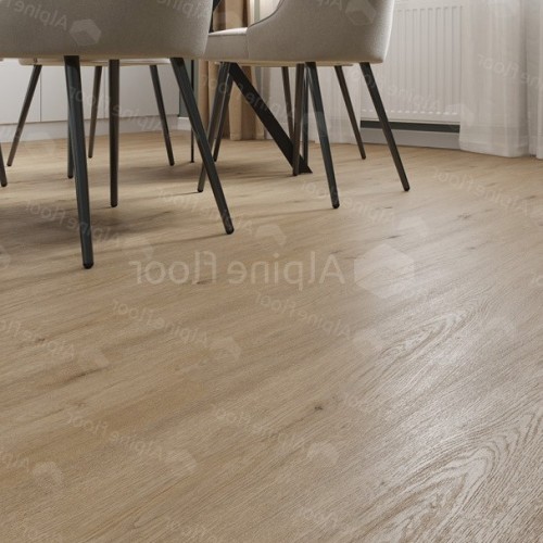 Кварцвиниловый SPC ламинат Alpine Floor Solo Plus Ларго ECO 14-601 1220×183×4 фото в интерьере