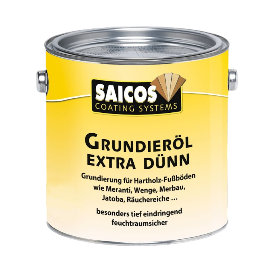 Масло бесцветное грунтовочное для пола Saicos Grundierol Extra Dunn 3001 0,125 л