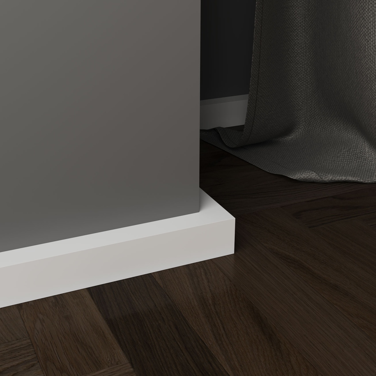 Молдинг ЛДФ под покраску Ultrawood E2E 3020 i 2000×30×20 фото в интерьере Молдинг ЛДФ под покраску Ultrawood E2E 3020 i 2000×30×20 фото в интерьере