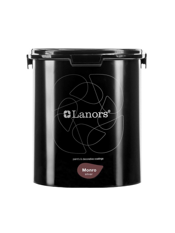 Краска декоративная Lanors Monro Silver цвет MS_058 3 кг