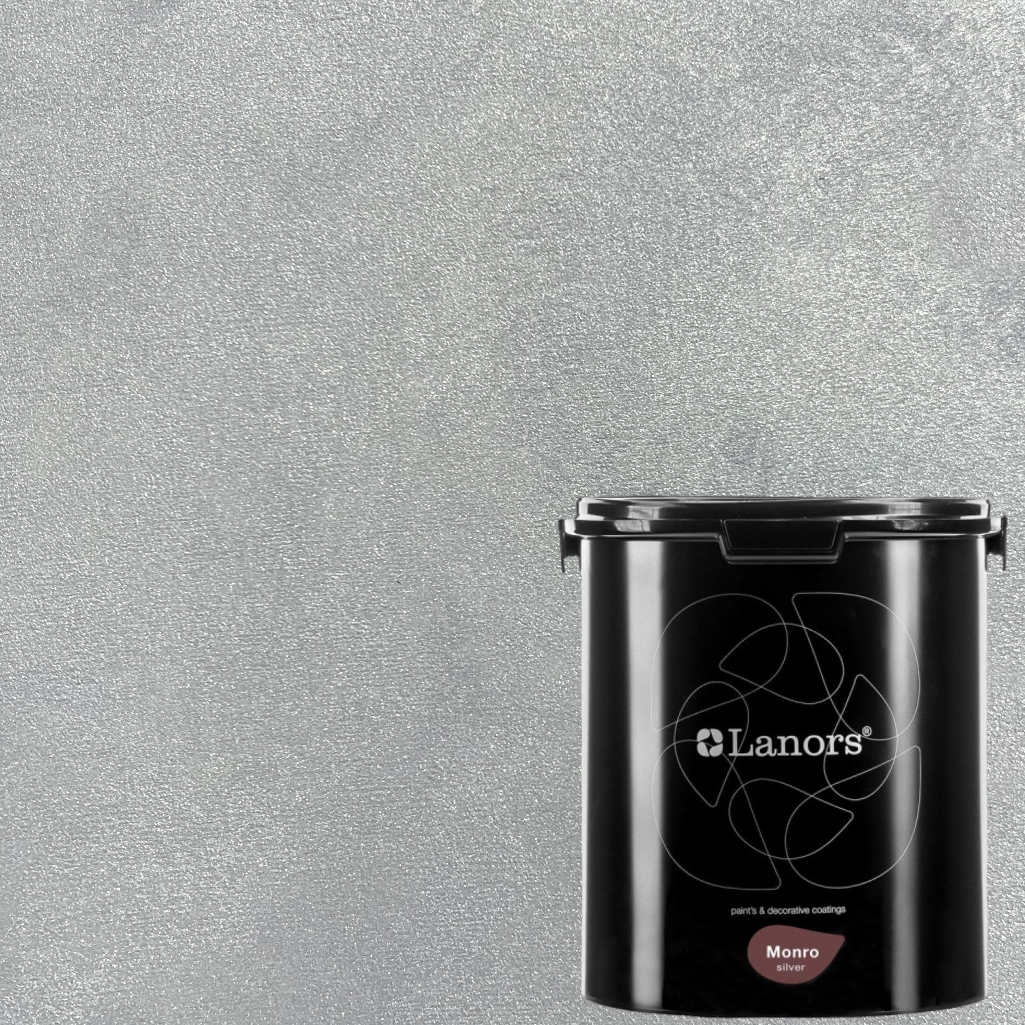 Краска декоративная Lanors Monro Silver цвет MS_057 3 кг