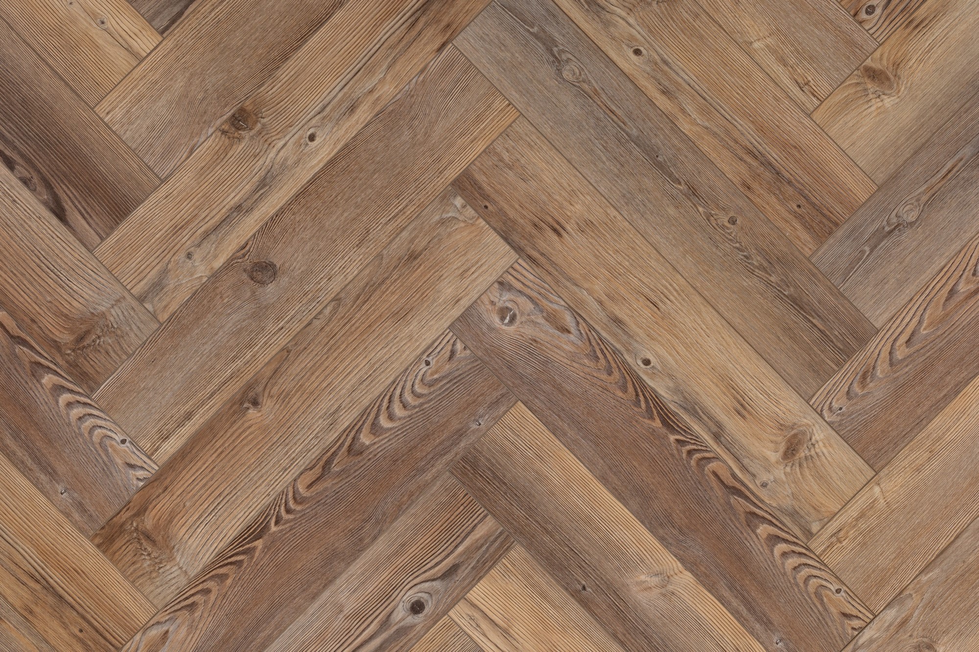 Кварцвиниловый SPC ламинат Aquafloor Space Parquet Light AF4517PQL венгерская елка 610×122×4,5