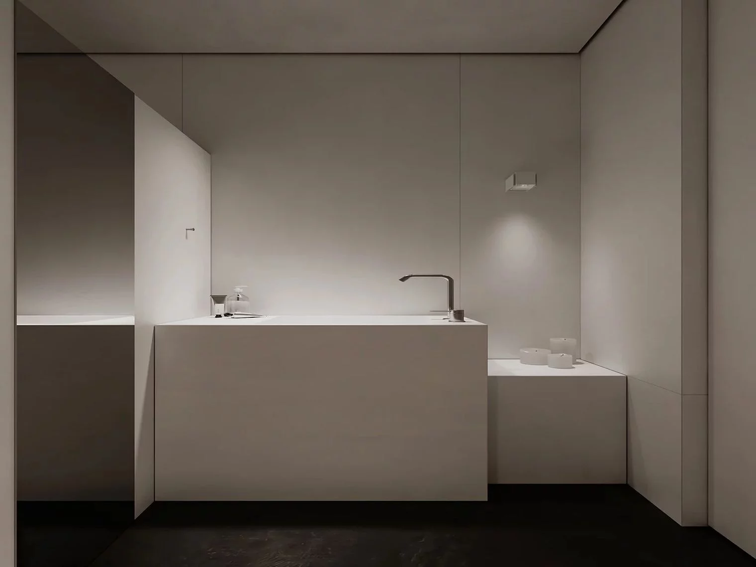 Профиль алюминиевый теневой с подсветкой Laconistiq Gips Черный RAL 9005 51-21-300 матовый 3000×43,8×44,1 фото в интерьере Профиль алюминиевый теневой с подсветкой Laconistiq Gips Черный RAL 9005 51-21-300 матовый 3000×43,8×44,1 фото в интерьере