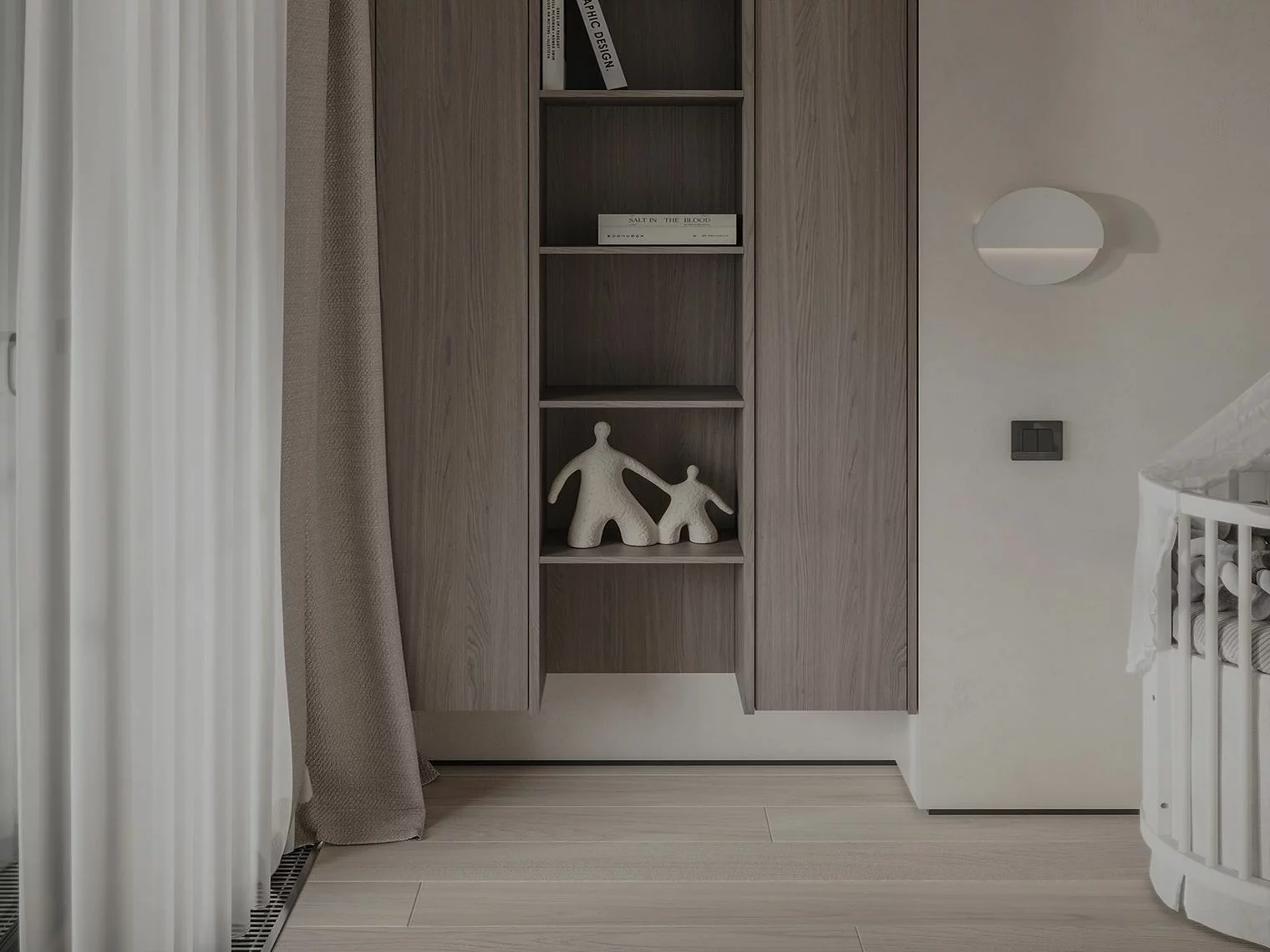 Плинтус алюминиевый теневой Laconistiq Regular Черный муар RAL 9005 31-31-300 3000×45×15 фото в интерьере Плинтус алюминиевый теневой Laconistiq Regular Черный муар RAL 9005 31-31-300 3000×45×15 фото в интерьере