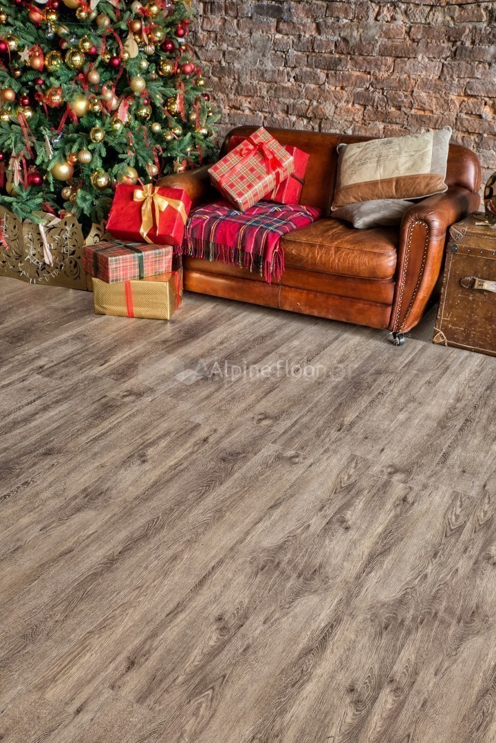 Кварцвиниловый SPC ламинат Alpine Floor Grand Sequoia Superior Aba Венге Грей ECO 11-803 1220×183×8 фото в интерьере