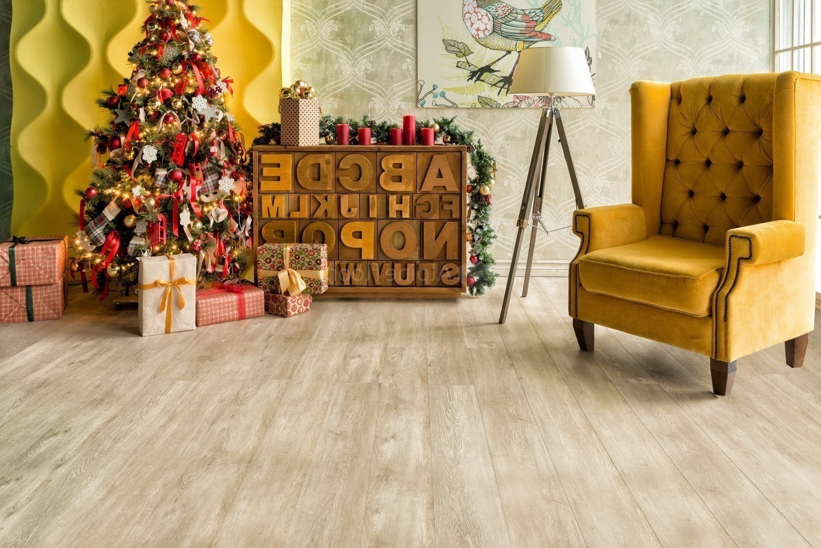 Кварцвиниловая плитка Alpine Floor клеевая Grand Sequoia LVT Сонома ECO 11-302 1219,2×184,15×2,5 фото в интерьере Кварцвиниловая плитка Alpine Floor клеевая Grand Sequoia LVT Сонома ECO 11-302 1219,2×184,15×2,5 фото в интерьере