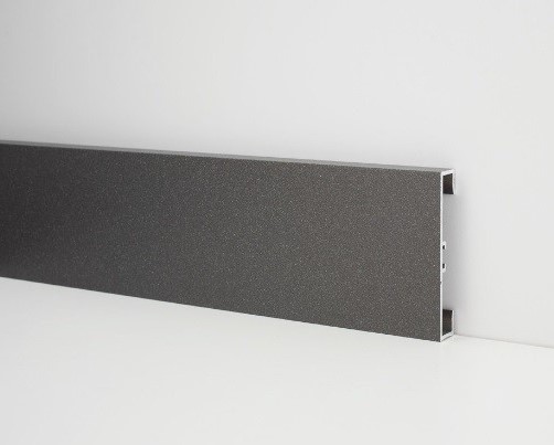 Плинтус алюминиевый Modern Decor C-40 черный матовый 2950×40×10 Плинтус алюминиевый Modern Decor C-40 черный матовый 2950×40×10