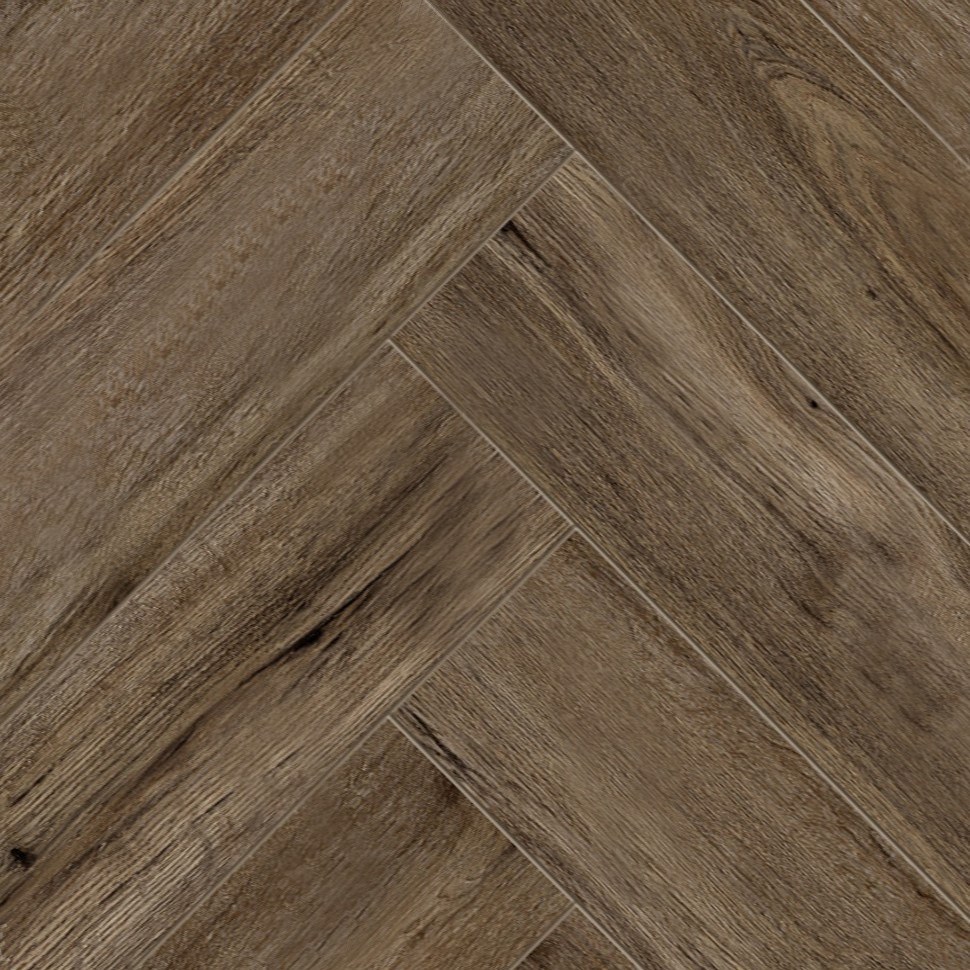 Ламинат Alpine Floor Herringbone 12 PRO New Дуб Бордо LF106-10 венгерская елка 606×101×12