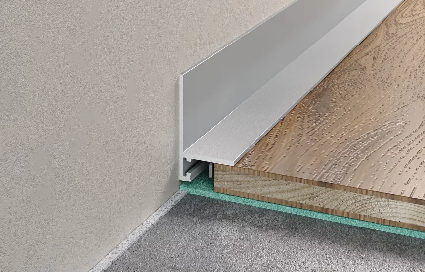 Микроплинтус алюминиевый Laconistiq MICRO L Max Серебряный 18-13-245 2450×35,8×16,2 Микроплинтус алюминиевый Laconistiq MICRO L Max Серебряный 18-13-245 2450×35,8×16,2