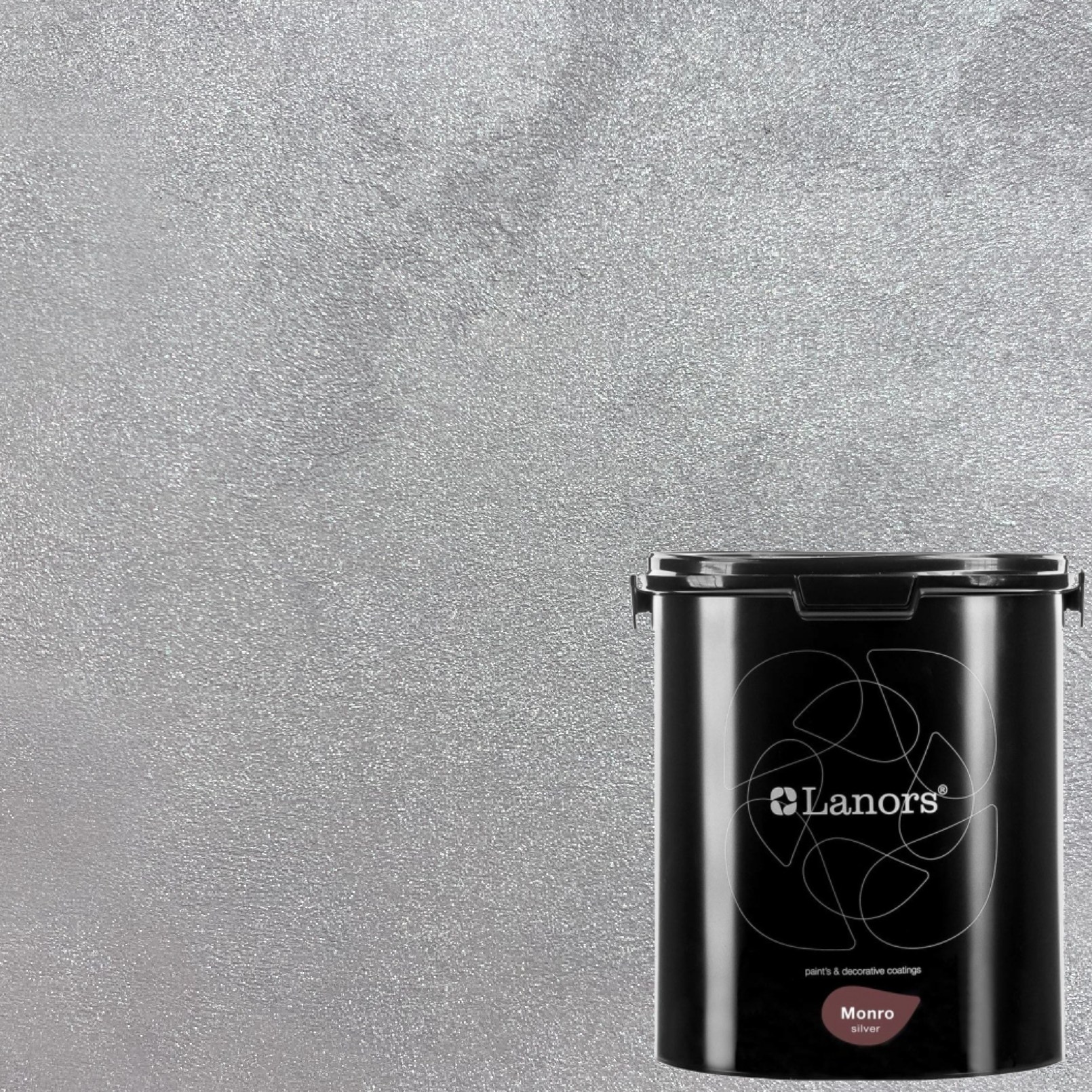 Краска декоративная Lanors Monro Silver цвет MS_054 3 кг