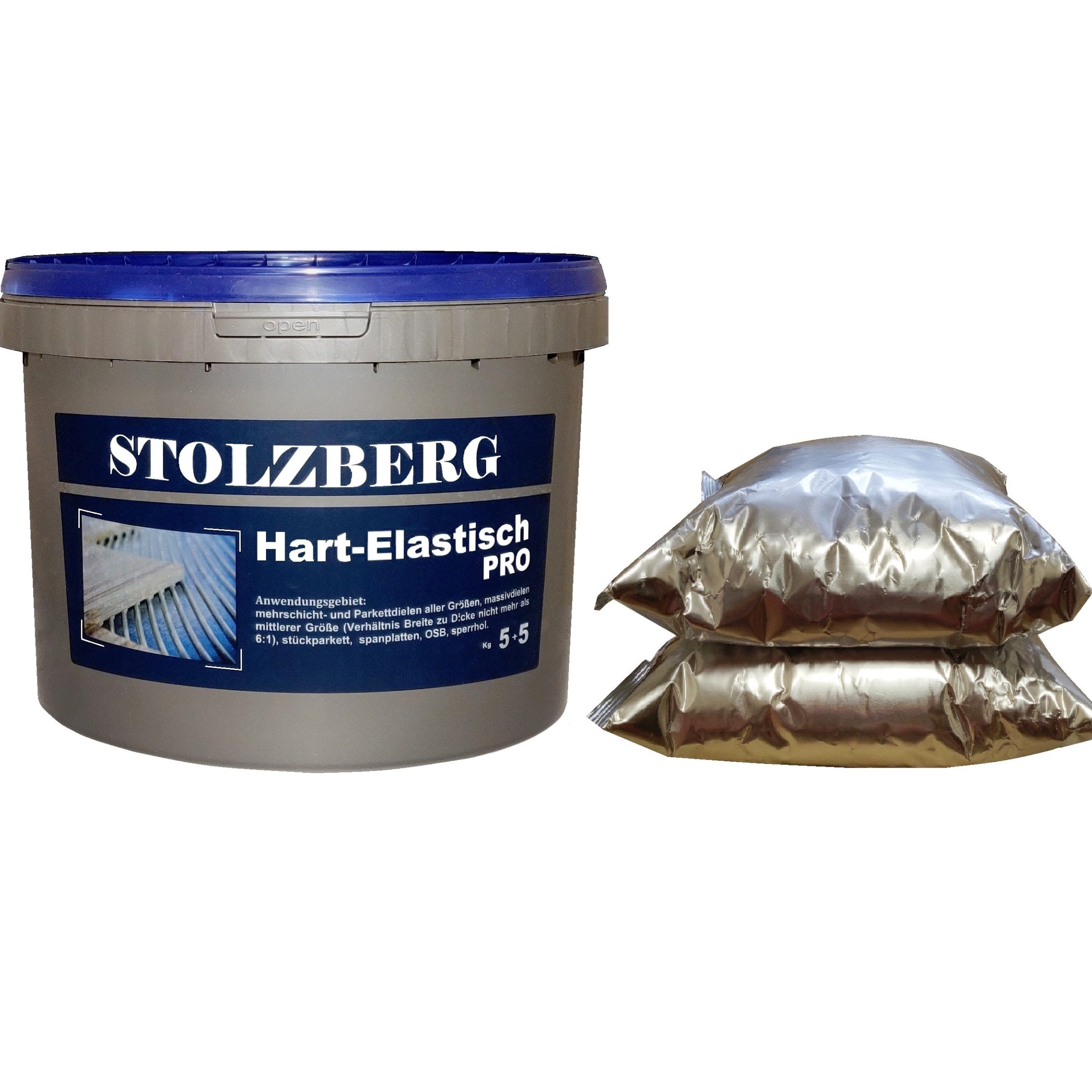 Клей для паркета Stolzberg Hart-Elastisch PRO полимерный 10 кг