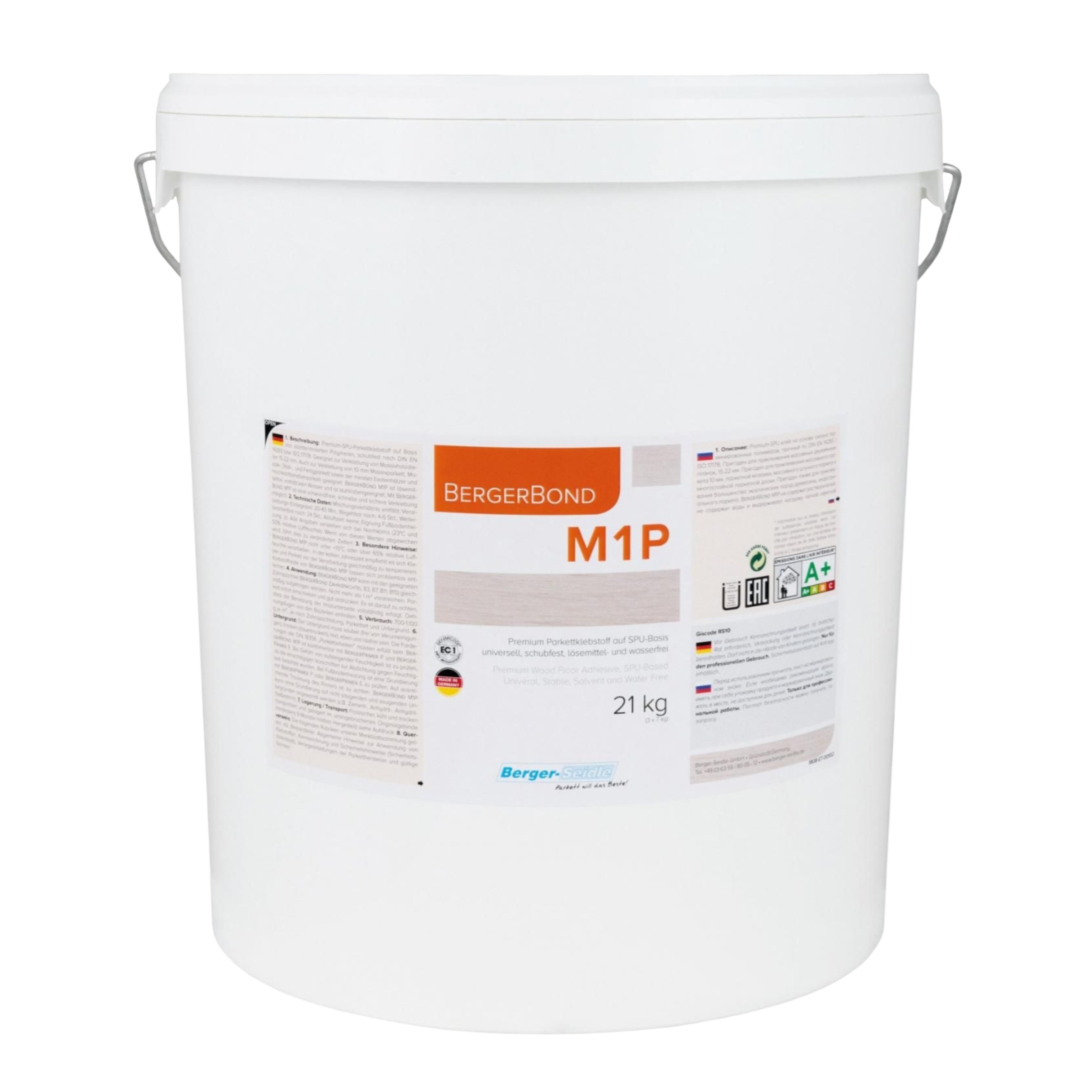 Клей для паркета Berger-Seidle Bond M1P полиуретановый 21 кг
