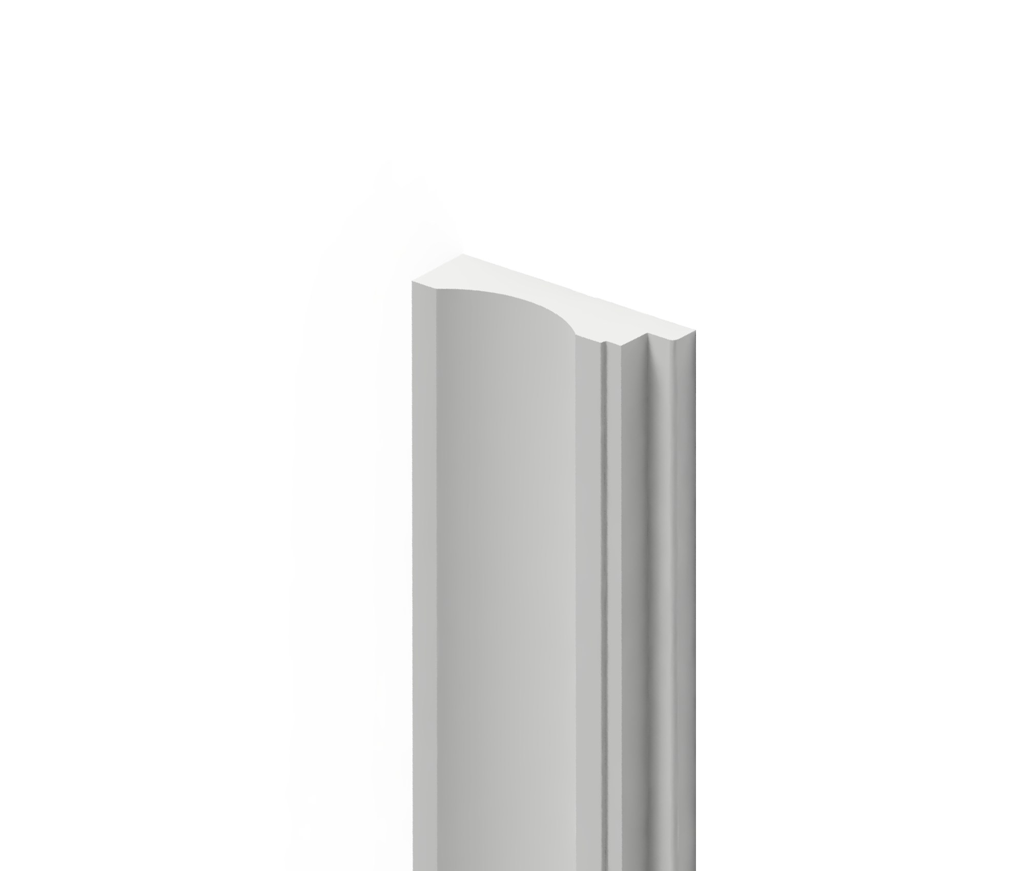 Финишный молдинг под покраску Hiwood LF138A NP 2700×43,3×12