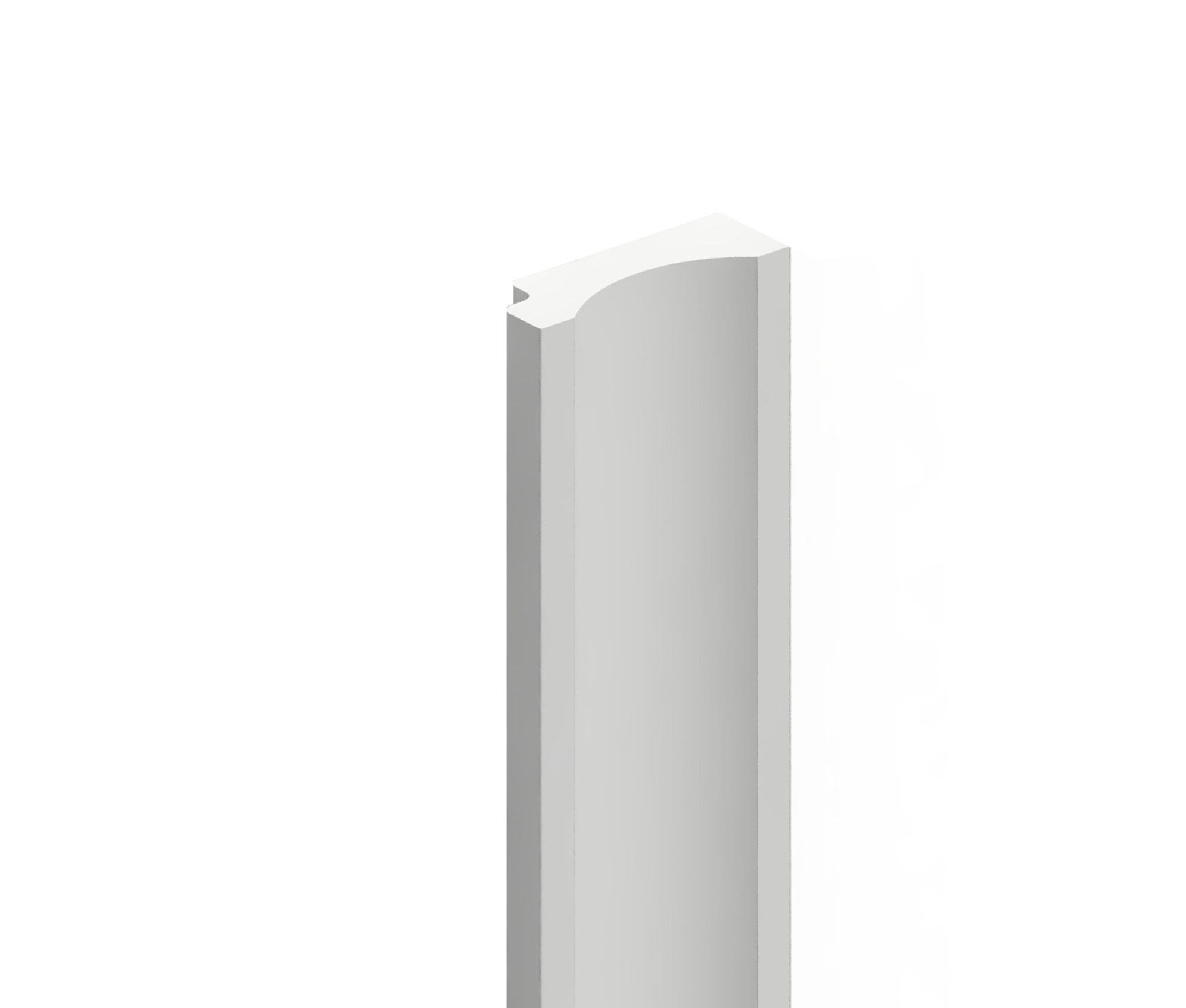 Финишный молдинг под покраску Hiwood LF138B NP 2700×35,5×12