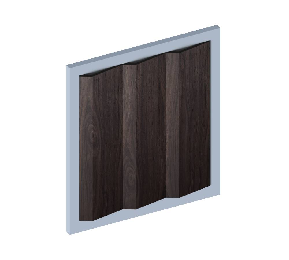 Стеновая панель из полистирола Hiwood LV141 BR395 2700×116×17,5