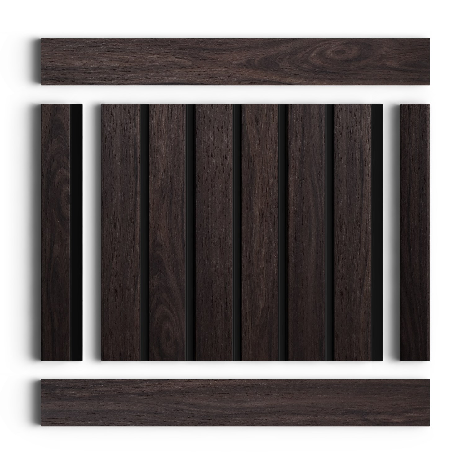 Стеновая панель из полистирола Hiwood LV123N BR395K 2700×120×12